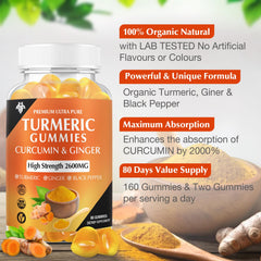 CHANUBITO turmeric gummies dispensing pour demonstrates easy dosage.