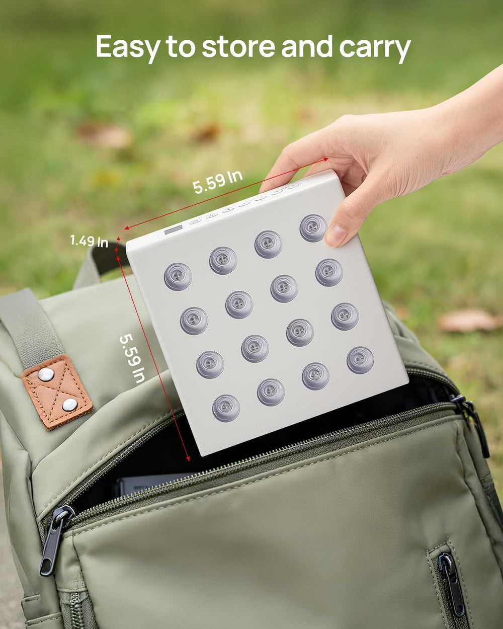 Charmpilot customizable infrared modes to tailor sessions.