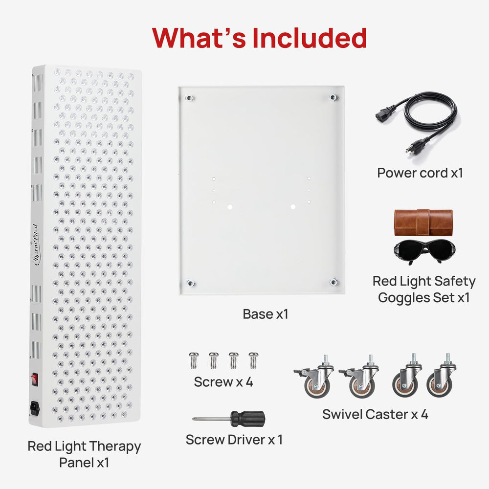Charmpilot complete wellness kit with guide and power adapter.
