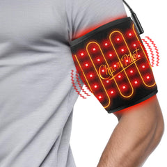 Charmpilot red light therapy pad arm: soothing warmth and targeted recovery after workouts.