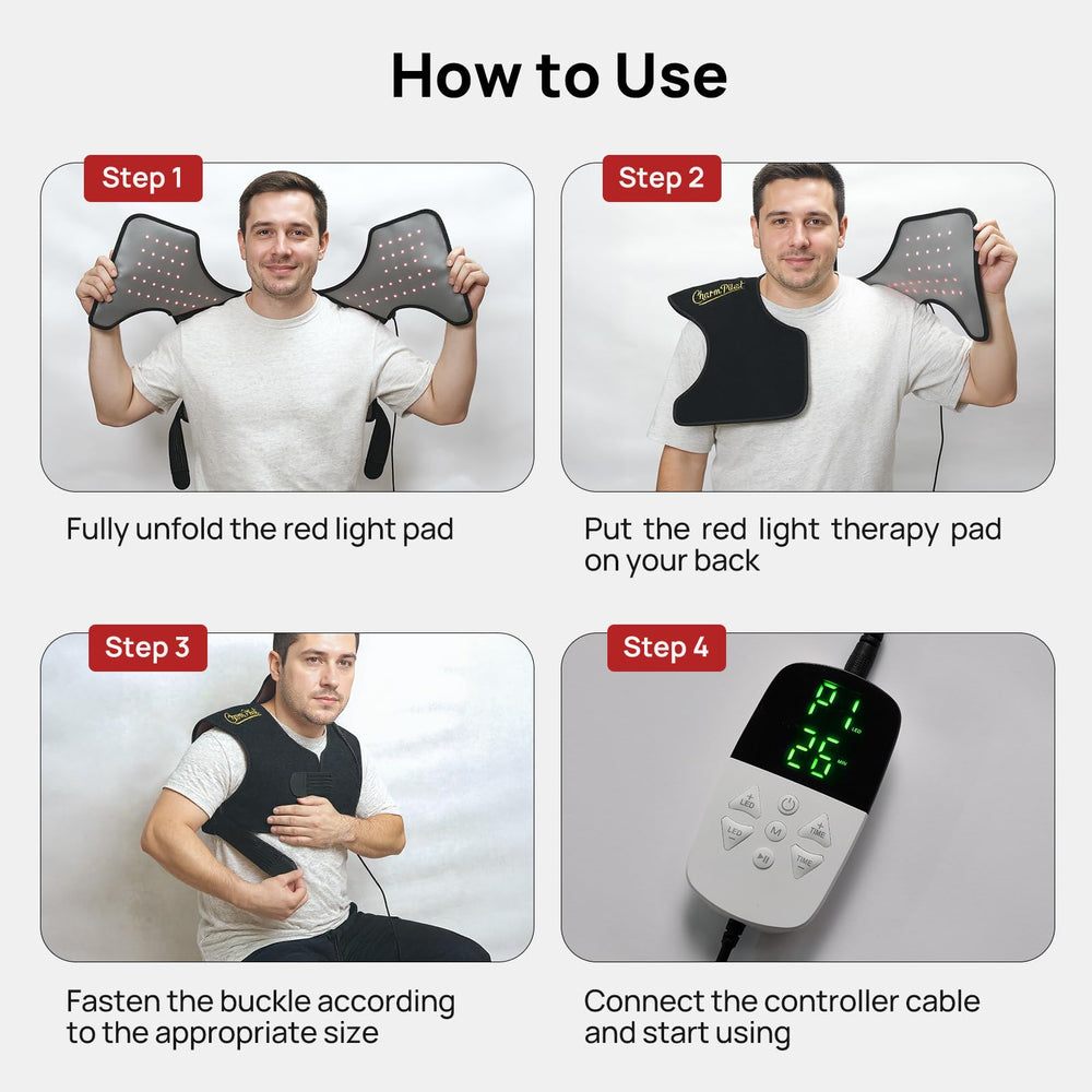 Charmpilot smart controller offers multiple intensity levels and timers.