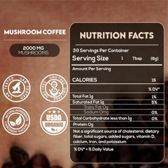 CHATTER PAWS Mushroom Coffee with Chaga supports immune resilience with antioxidants