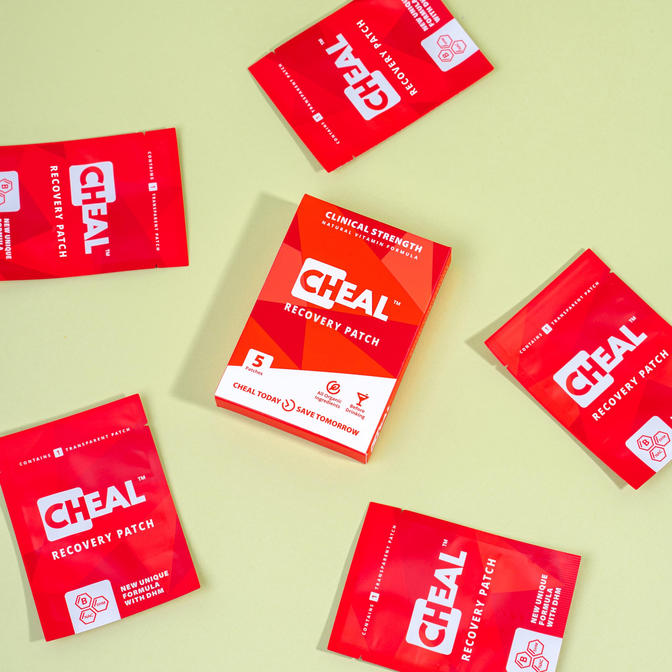 CHEAL Party Recovery Patch before drinking use for smoother mornings
