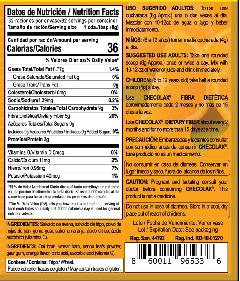 CHECOLAX detox and regularity powder supports detox-friendly routines
