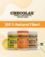 CHECOLAX prebiotic dietary fiber ingredients blend for gut balance