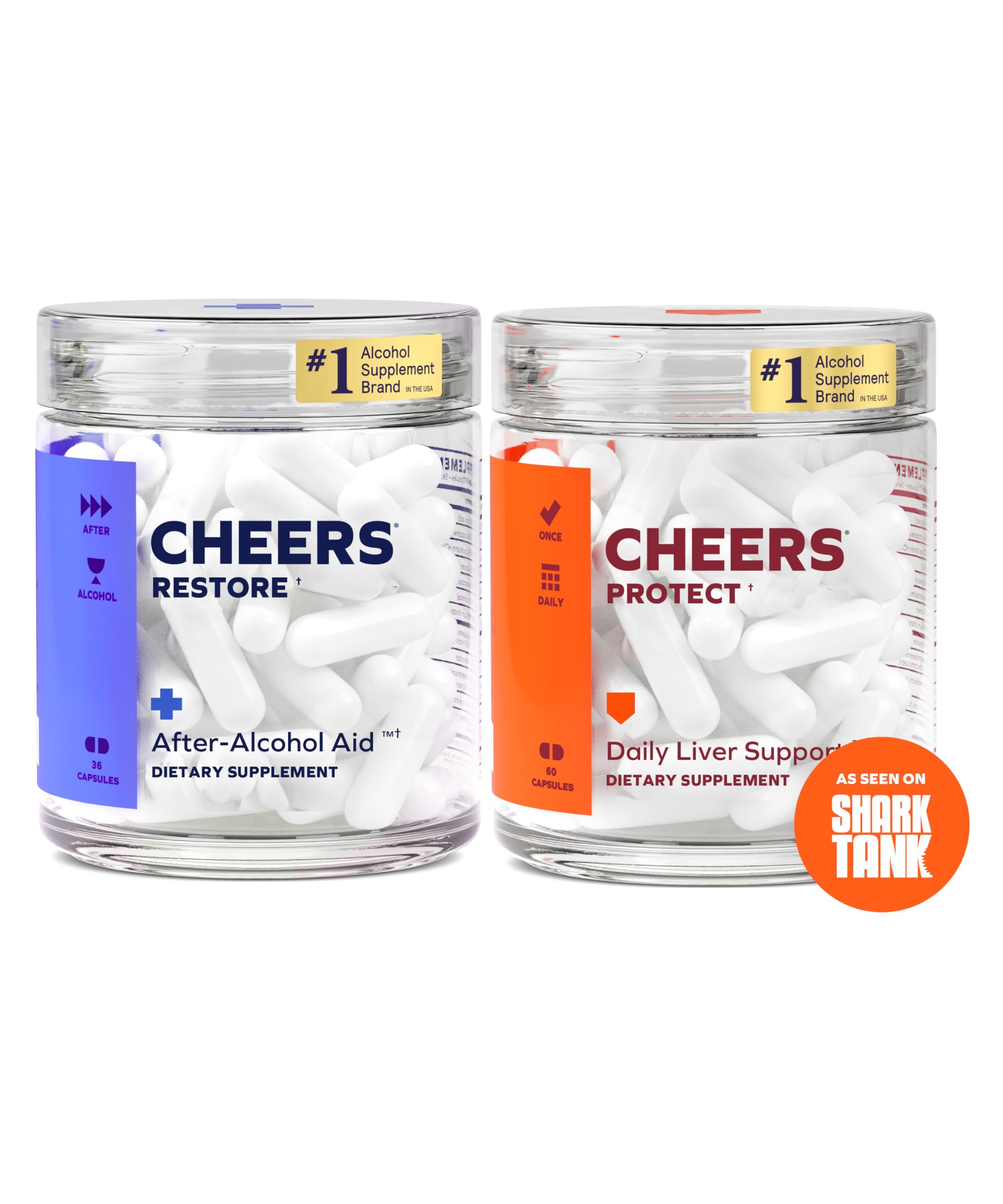 Cheers Liver Combo Restore capsules after drinking support to recovery