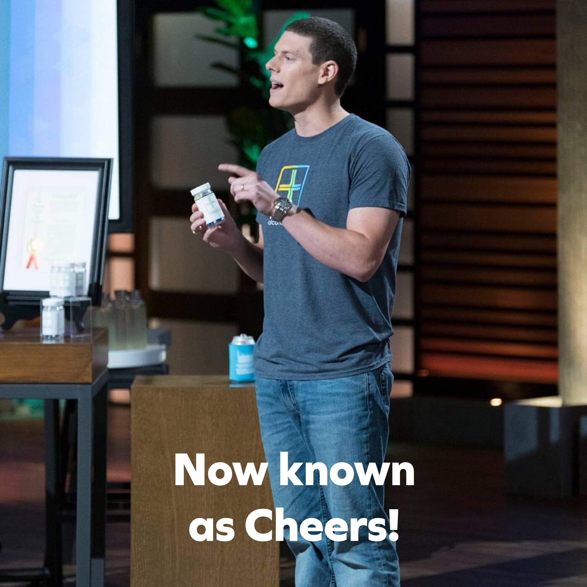 Cheers Restore morning kitchen scene suggests smoother mornings.