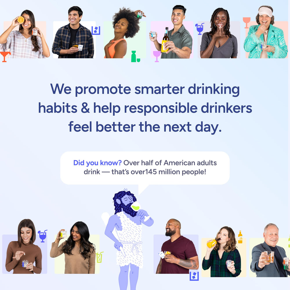 Cheers Restore packaging close-up highlighting transparency and quality