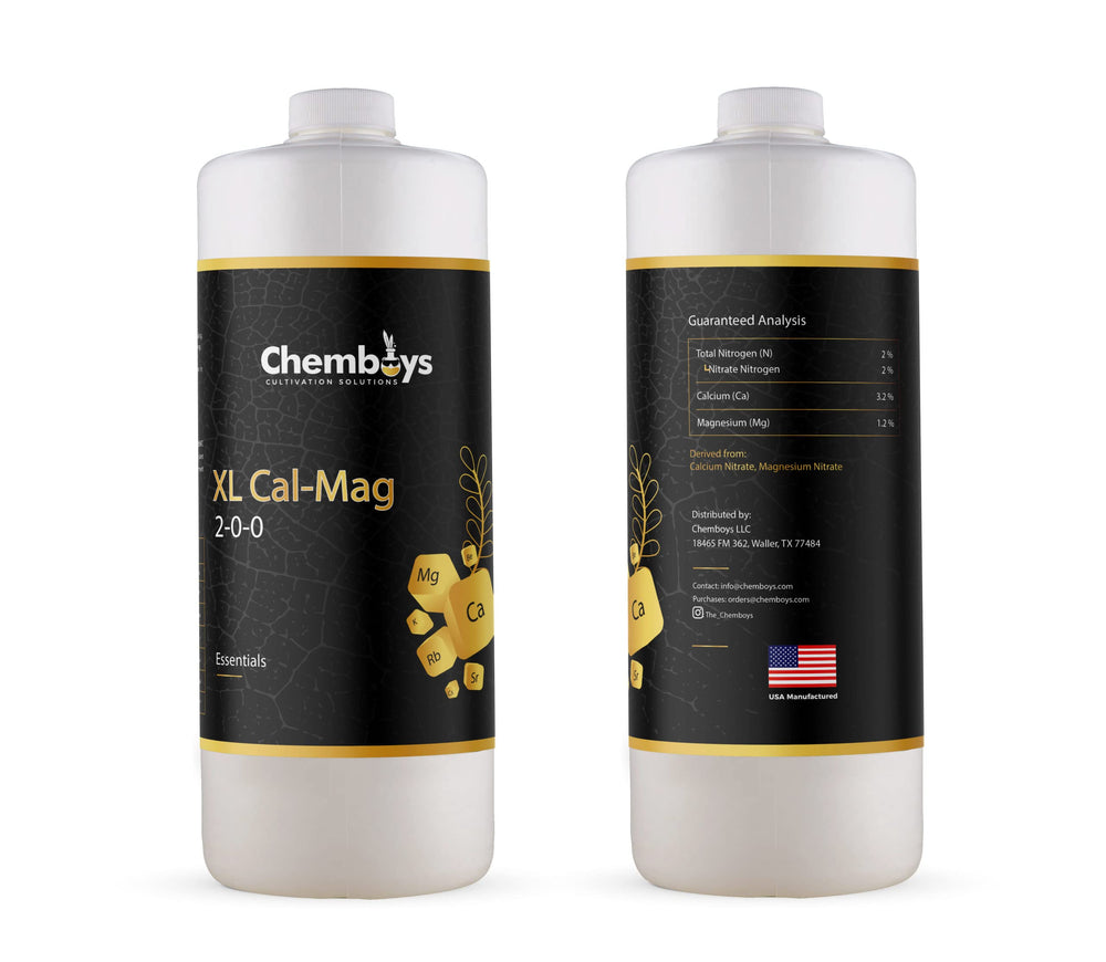 Chemboys XL Cal-Mag dosing cup highlights simple measurement for precise application.