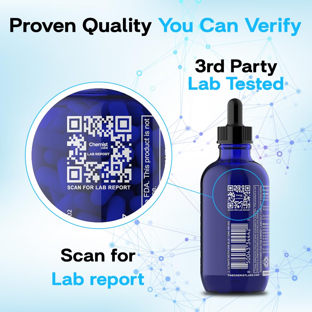 Chemist Labs methylene blue GMP-grade safety supports trusted manufacturing.