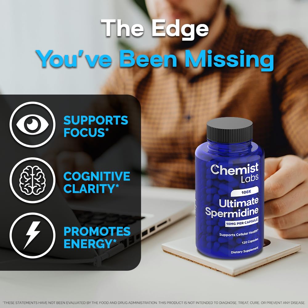 Chemist Labs spermidine daily wellness routine supports steady use.