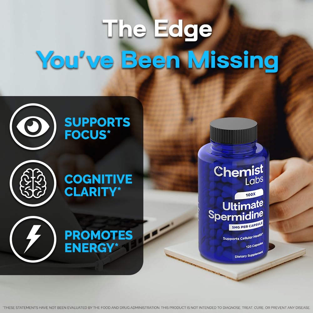 Chemist Labs packaging with third-party tested badge and seal