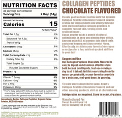 Cherie Sweet Heart collagen peptides chocolate being stirred into coffee for easy daily use
