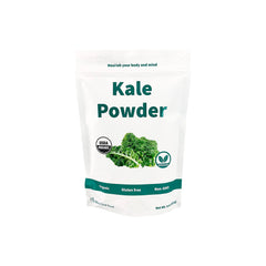 Chérie Sweet Heart kale powder bottle ideal for smoothies and sauces.