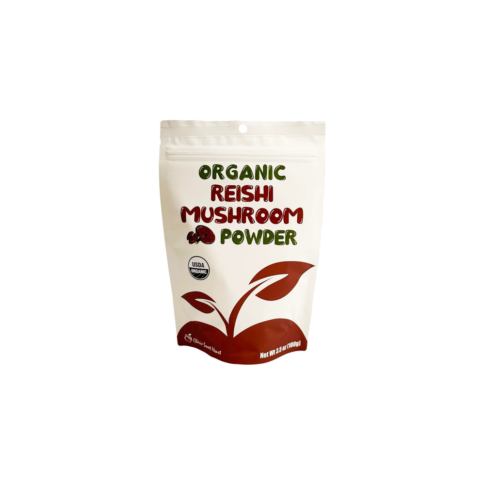 Cherie Sweet Heart Organic Reishi powder bottle for daily beverages