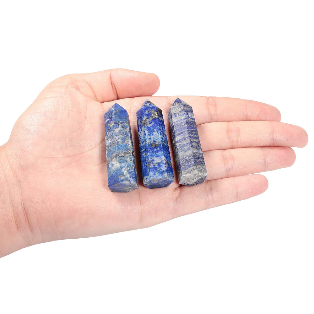 Cheungshing crystal wand sits on an altar as decorative calm element