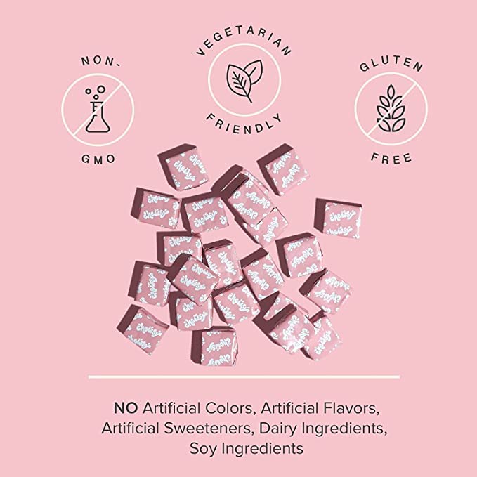 Chewsy Beautiful Hair Chews serving: individually wrapped doses for hygienic convenience.