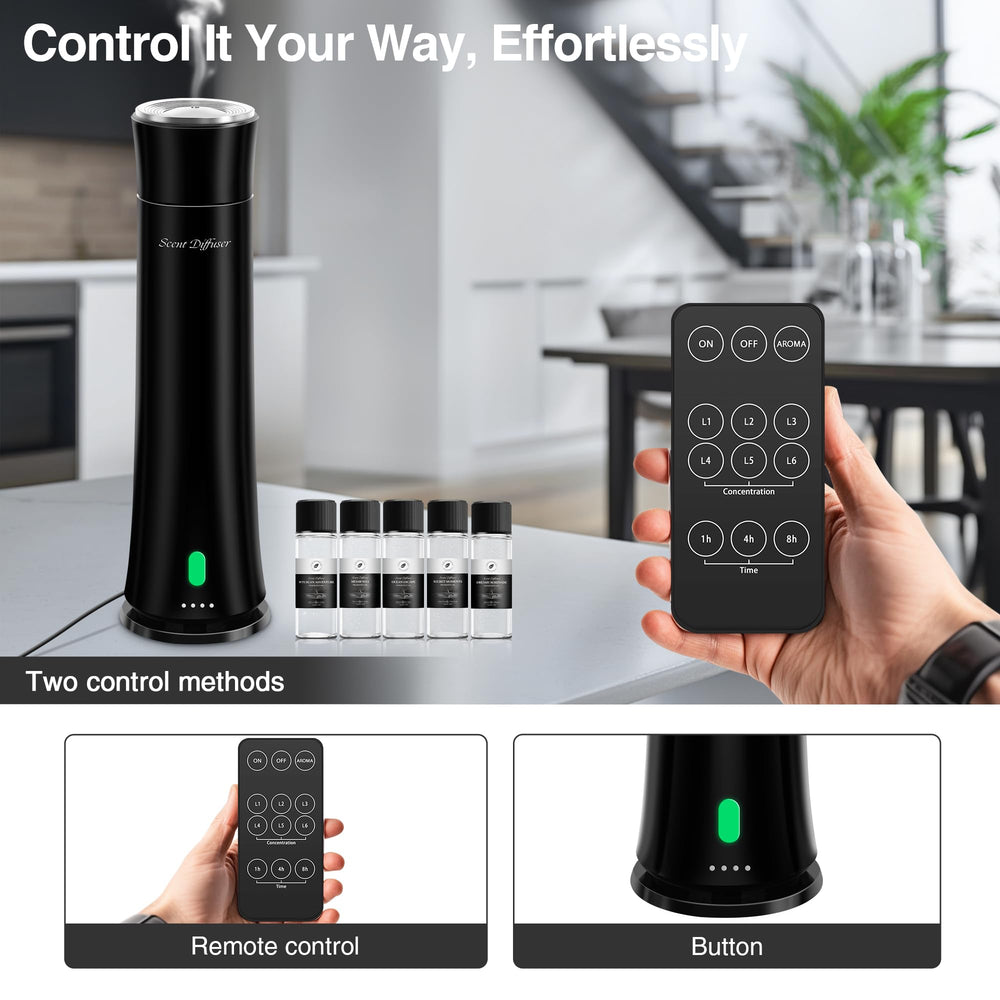 CHHZTEC diffuser timers illustrate flexible scheduling for ambience