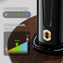 Chicsong LED light adds ambient glow to your diffuser setup.