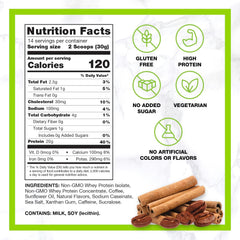 CHIKE Cinnamon High-Protein Iced Coffee cup with creamy protein-powered pick-me-up.