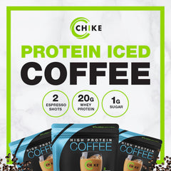 CHIKE packaging shot signals gluten-free, low sugar appeal.