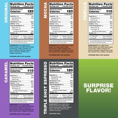 Chike high protein iced coffee sampler vanilla flavor bottle for smooth taste and pre-workout support