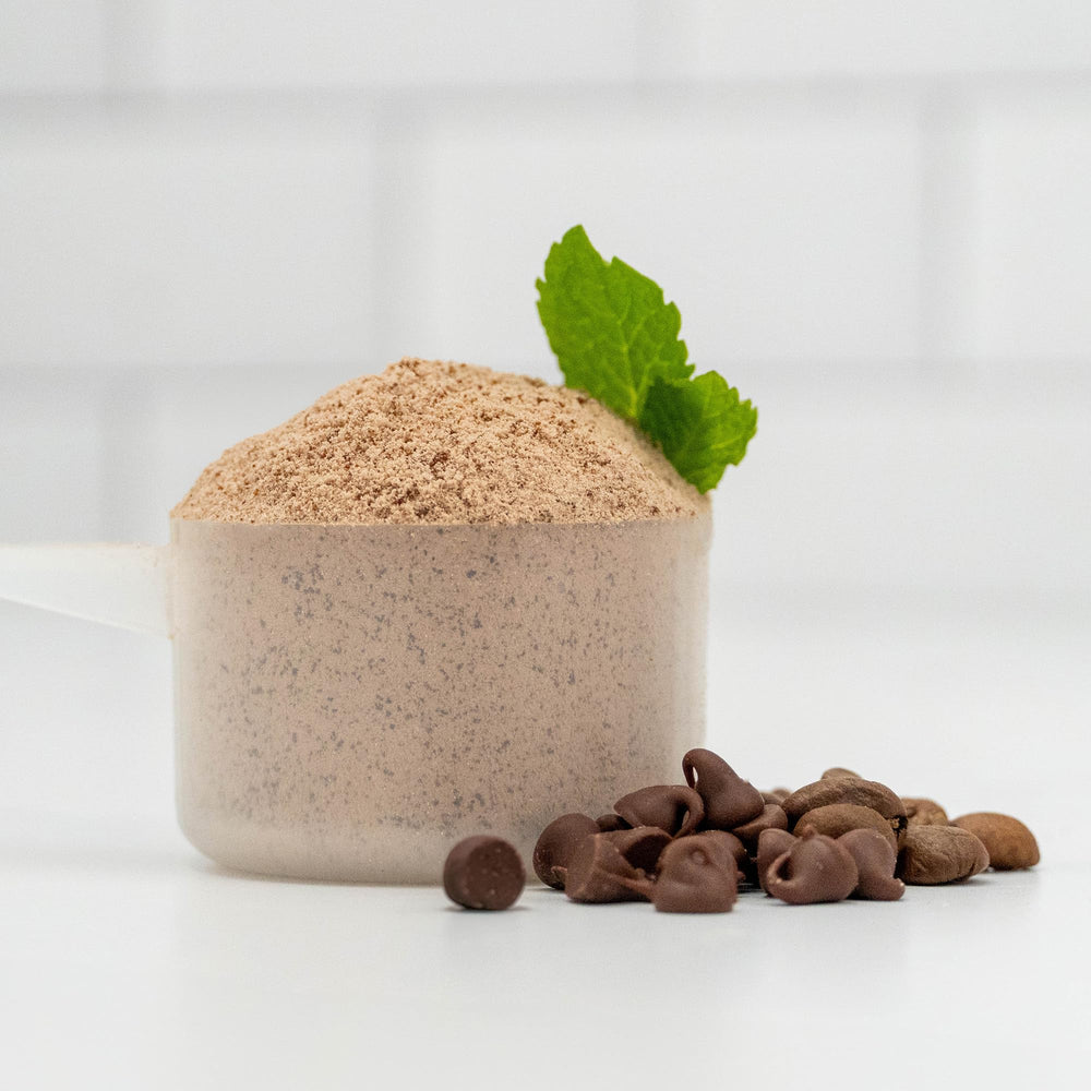 CHIKE Mocha Mint serving on table, convenient ready-to-drink option.