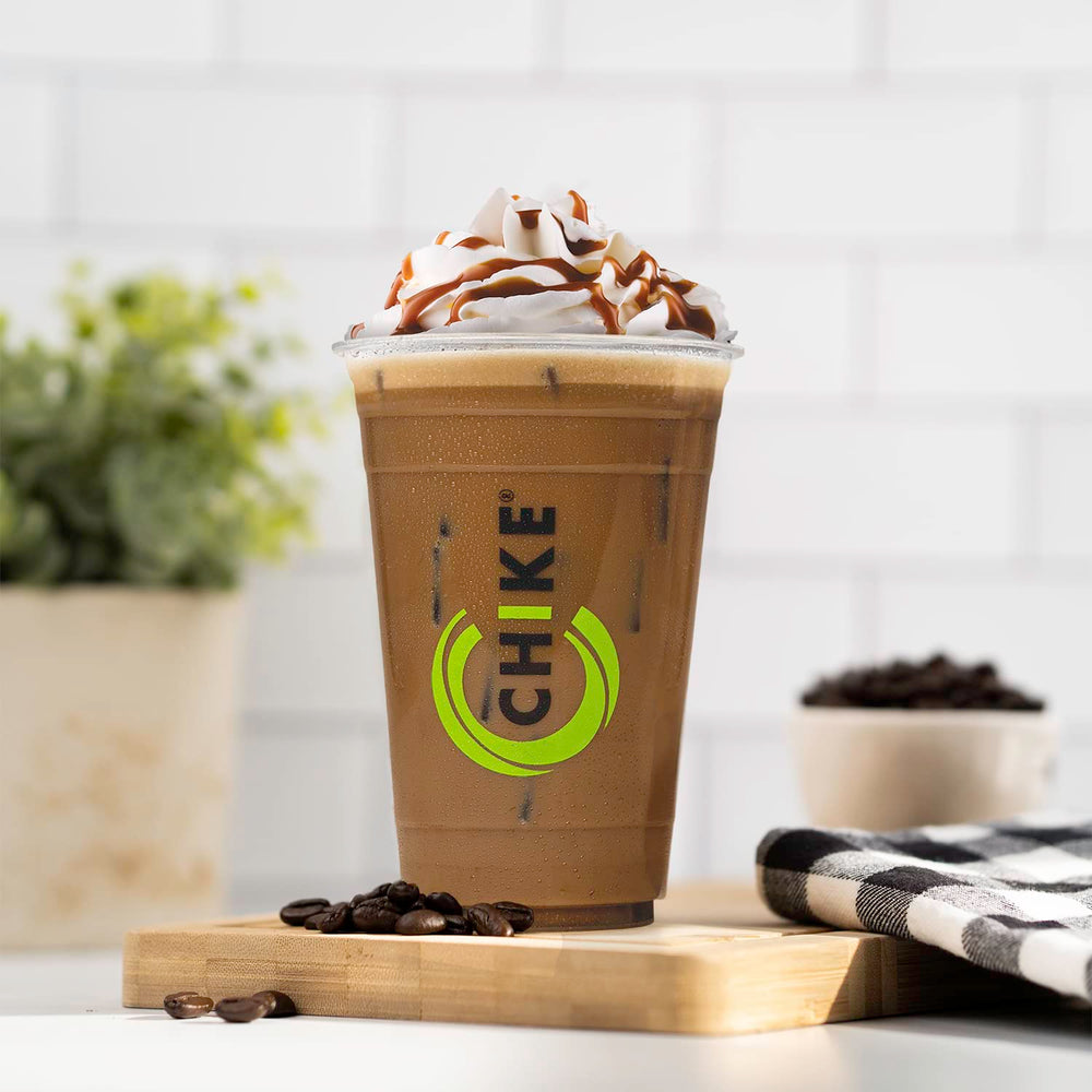On-the-go CHIKE Vanilla coffee bottle supports quick energy for busy days.