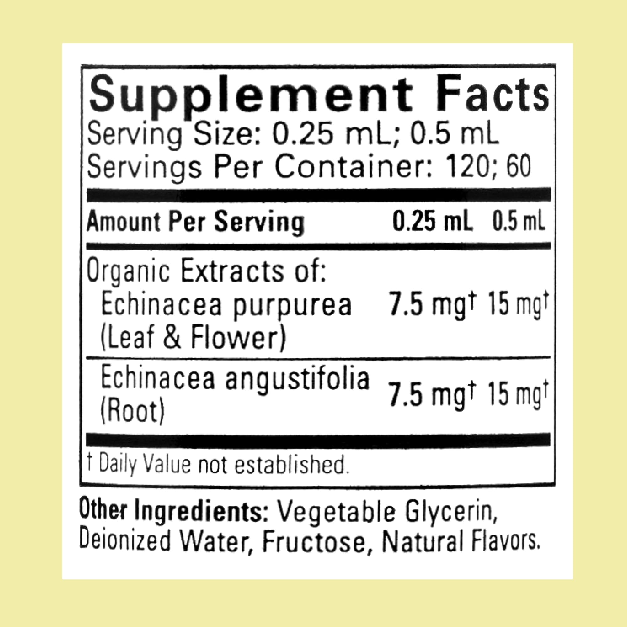 ChildLife Essentials Echinacea drops dropper close-up for gentle dosing in kids.