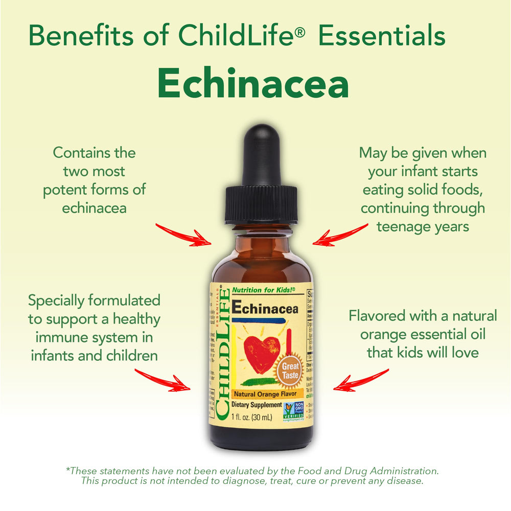 CHILDLIFE ESSENTIALS Echinacea for Kids orange oil scent supports pleasant routine