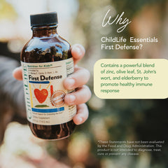 CHILDLIFE ESSENTIALS First Defense dropper for precise infant dosing