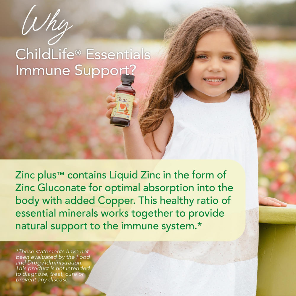 CHILDLIFE ESSENTIALS First Defense bottle with elderberry boosts immune routines.
