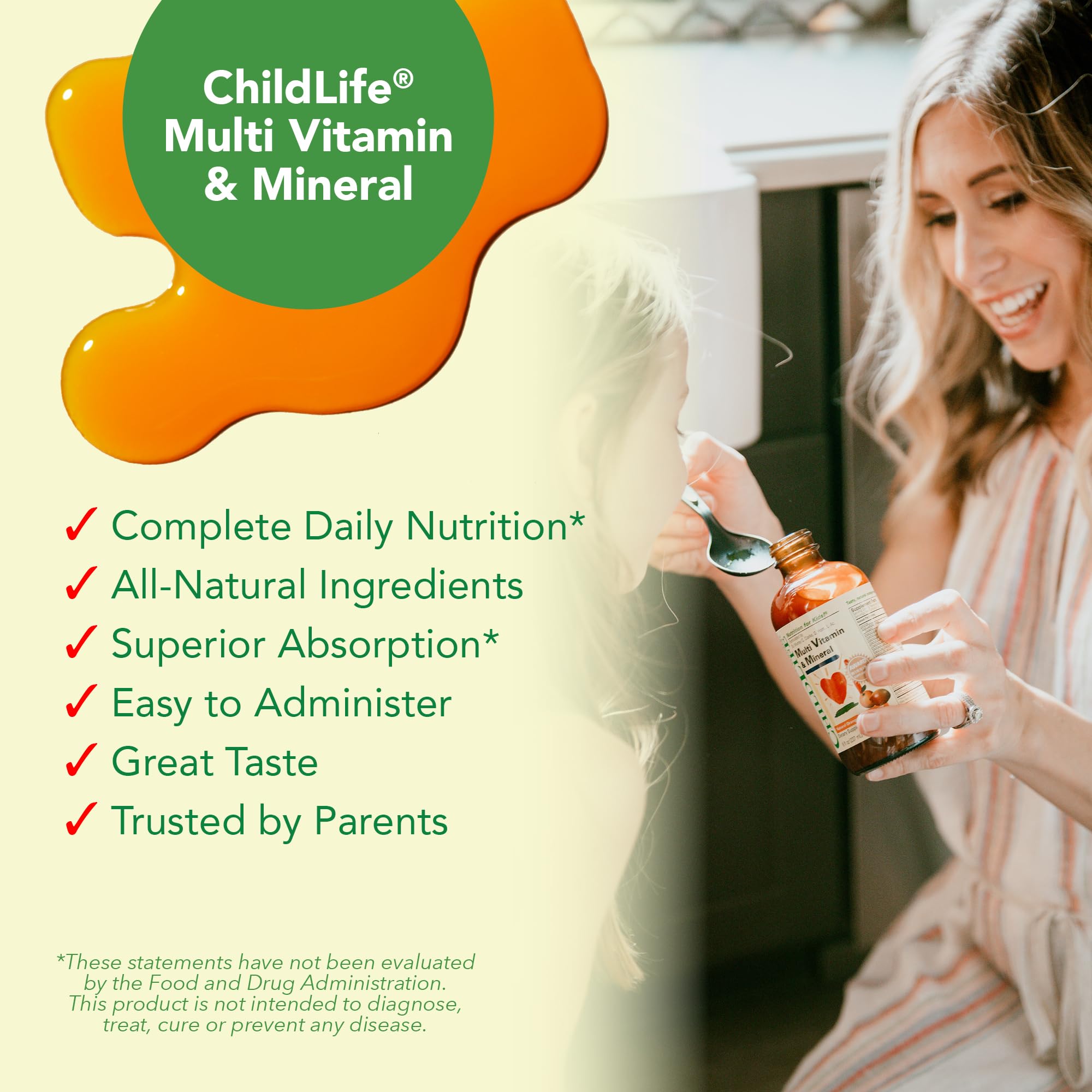 CHILDLIFE ESSENTIALS Kids Multivitamin pack four bottles indicates value and ongoing support.
