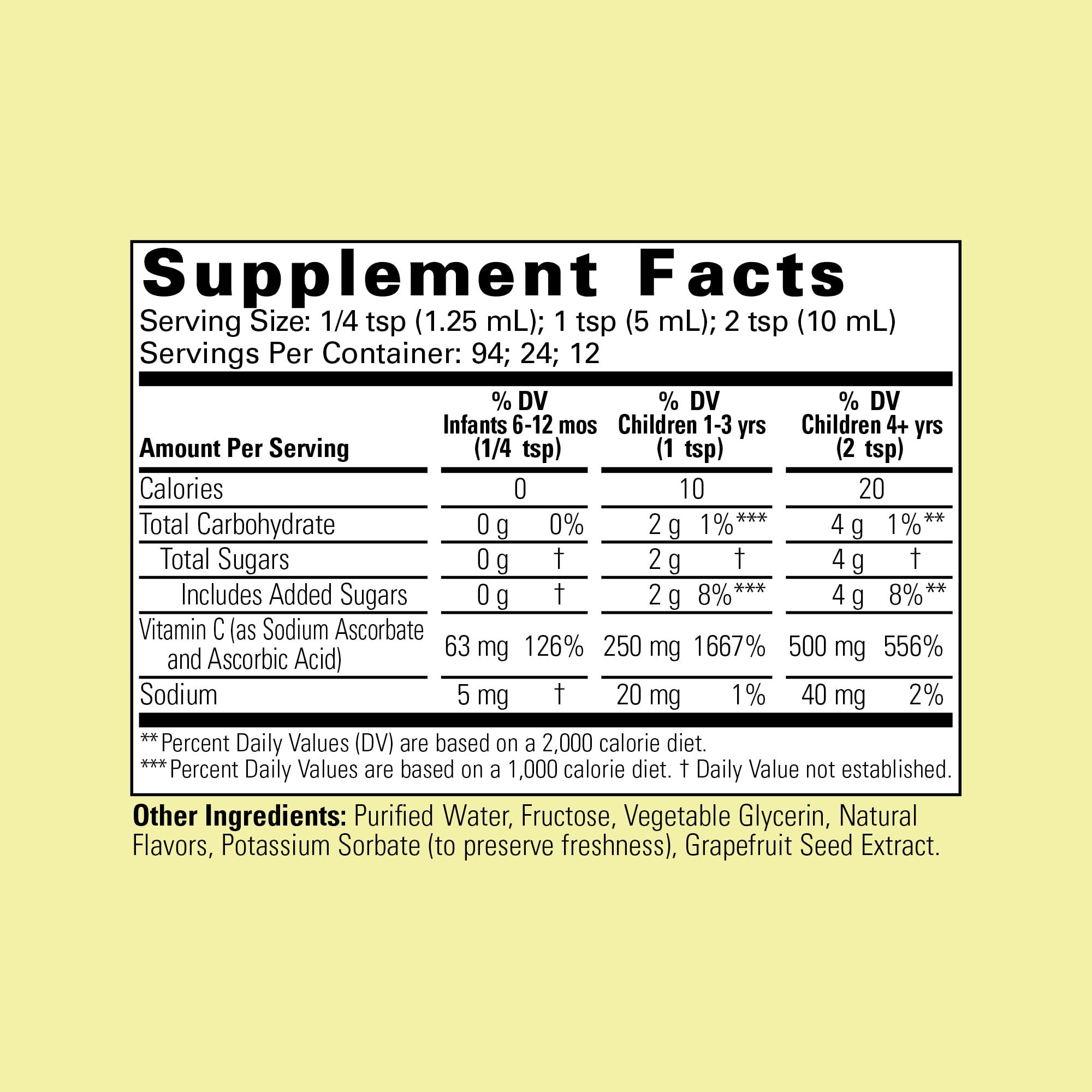 ChildLife Essentials Liquid Vitamin C dosing spoon demonstrates easy daily administration for kids and immune support.