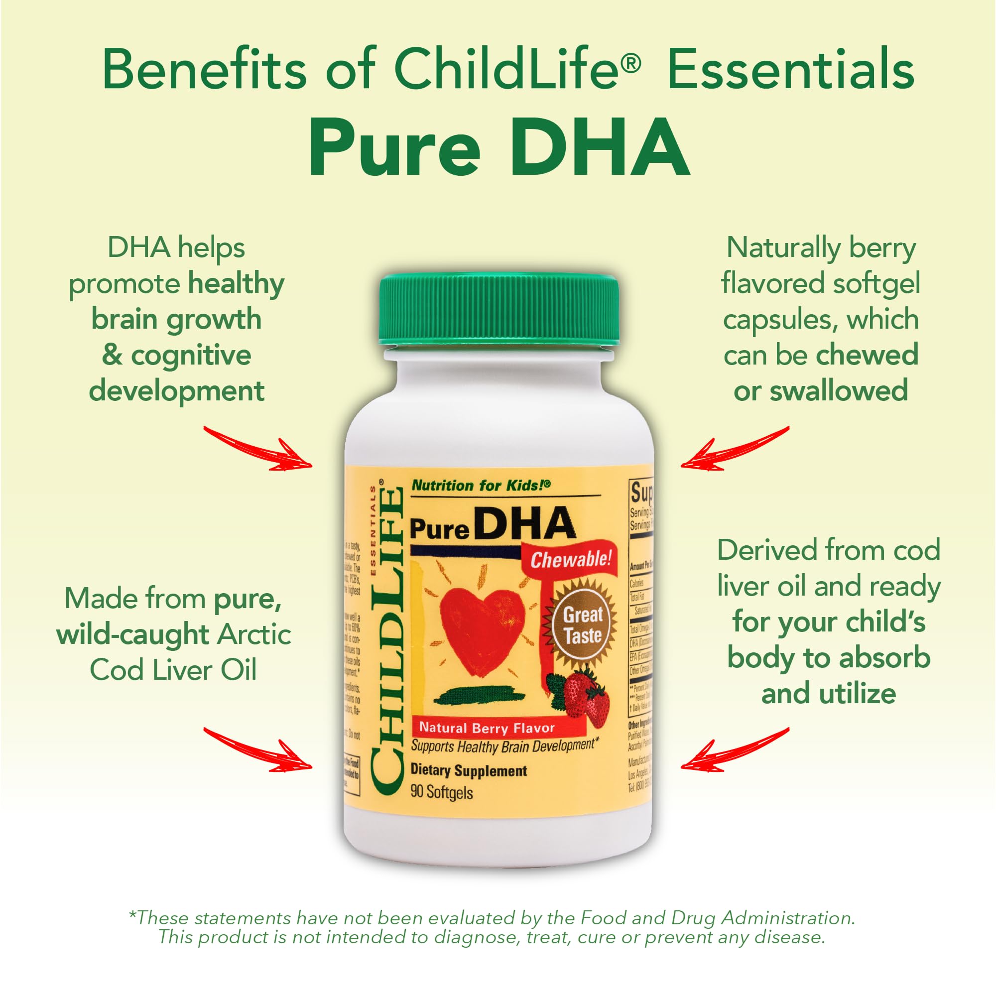 CHILDLIFE ESSENTIALS Natural Berry flavor, kid-friendly taste for daily use.