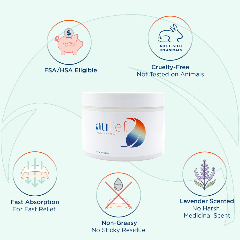 FSA/HSA label on China-Gel Aulief packaging for easy eligible purchase