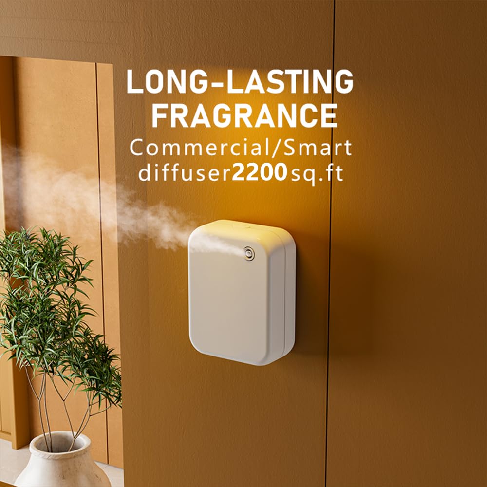 CHINNTEIKA Hotel Collection Pro in-room diffusing demonstrates fast fragrance spread.