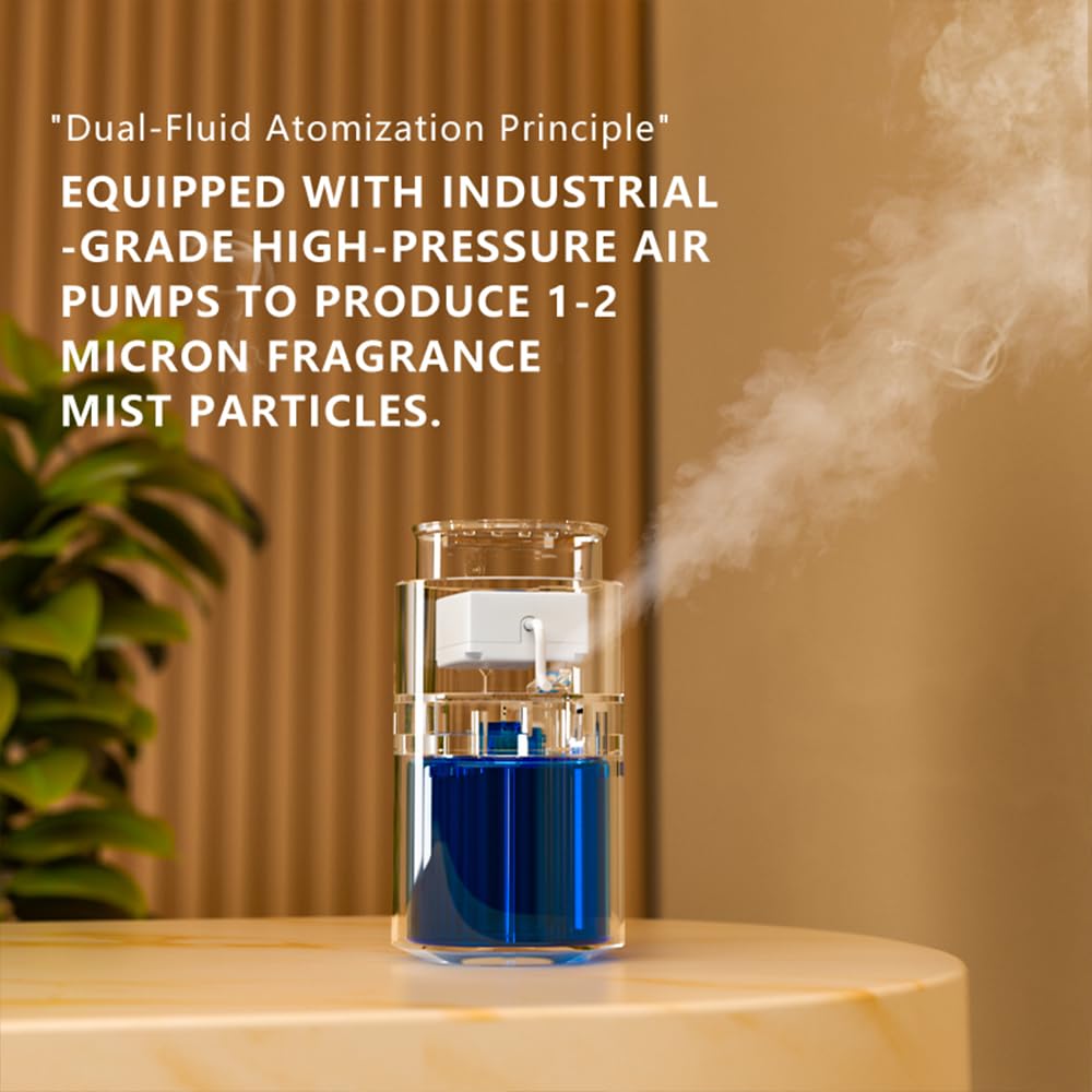 CHINNTEIKA mess-free diffusion with dry aroma mist.