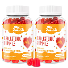 ChiQwench 1500mg plant sterols and stanols gummies for daily cholesterol management.