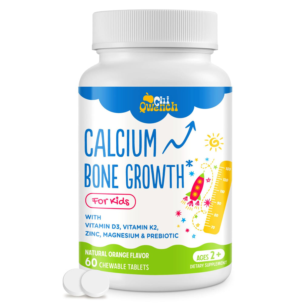 ChiQwench orange chewables bottle for tasty daily bone support