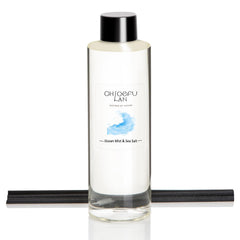 Chloefu LAN Ocean Mist Sea Salt diffuser refill bottle pour delivers fresh aroma for home use