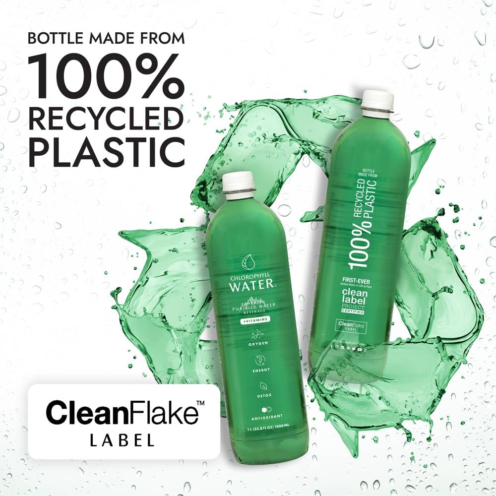 Eco-friendly packaging supports sustainable hydration with Chlorophyll Water Drops