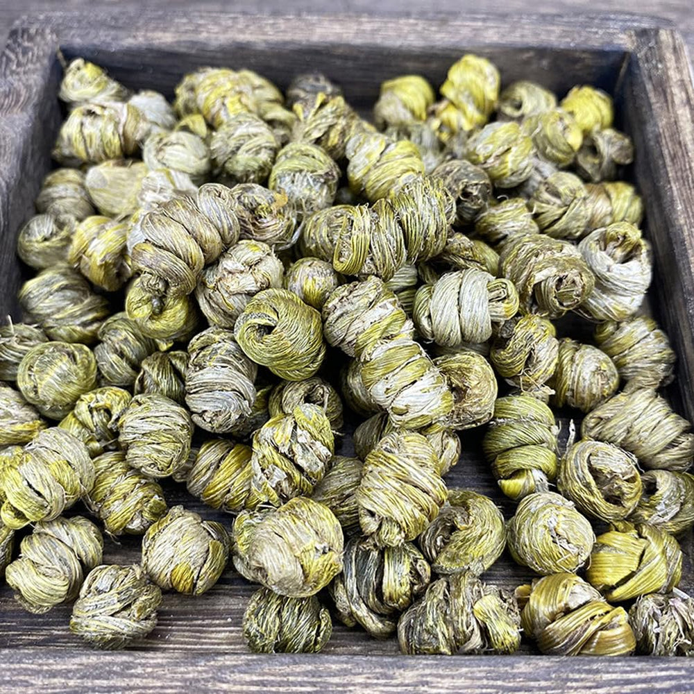 CHLYAET dendrobium officinale tea prep ready to steep and savor aroma.