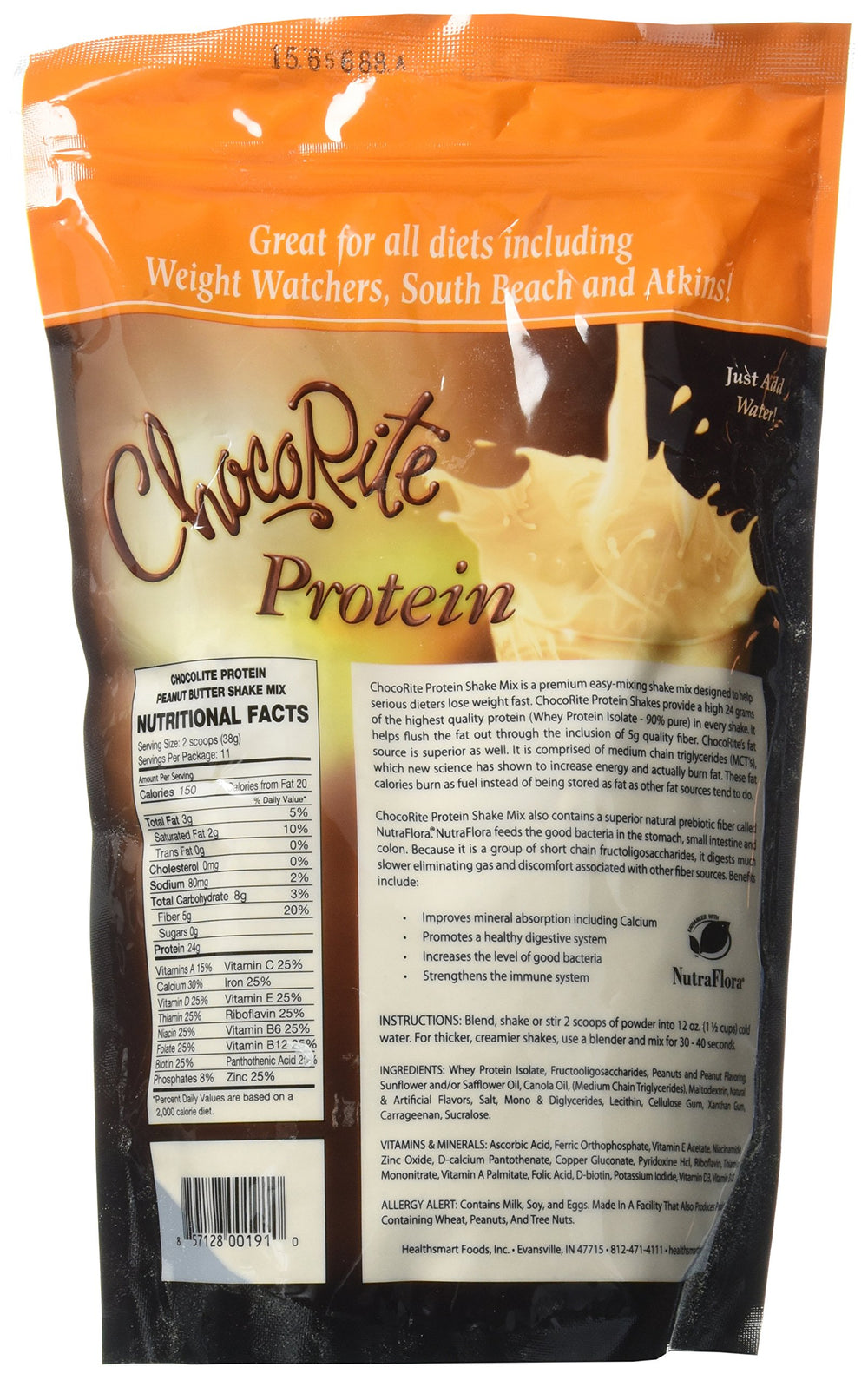 Chocorite shake served in a mug highlighting a satisfying meal replacement option