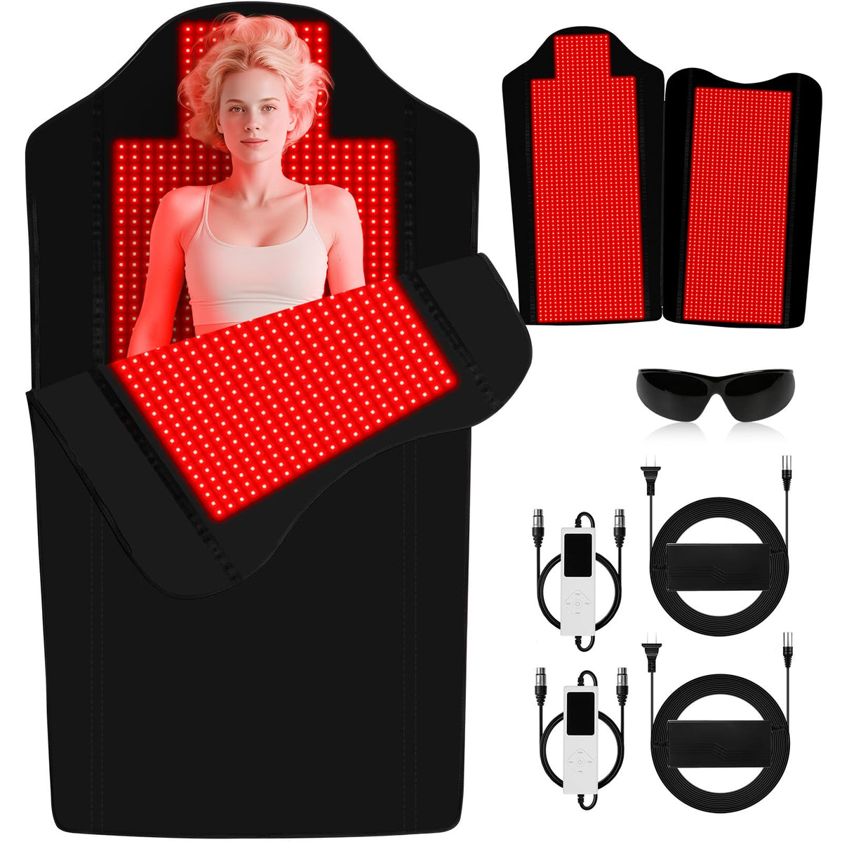 Cholas full body mat enables immersive at-home red light sessions.