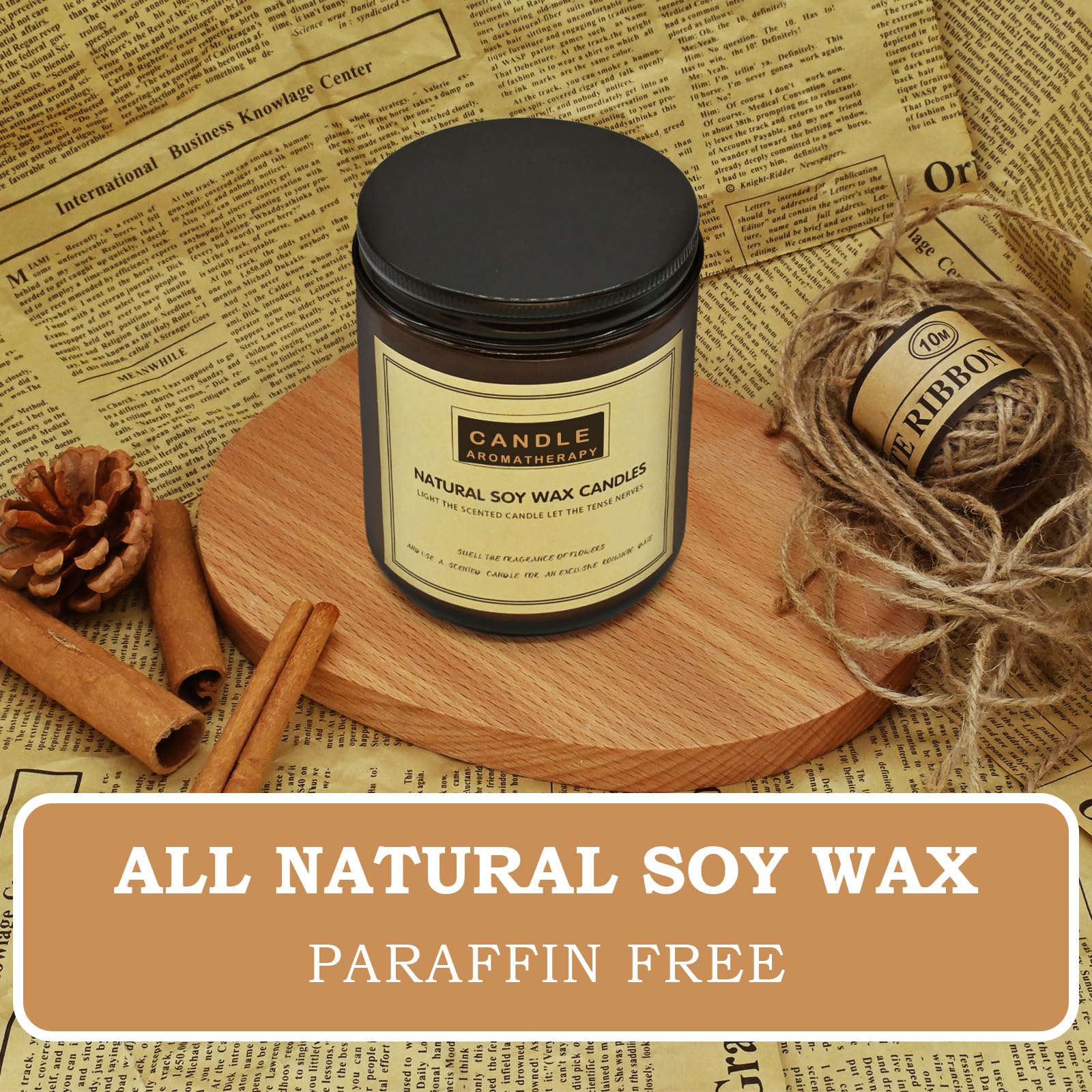 ChoqakQAr living-room ambience candle adds warmth to your space