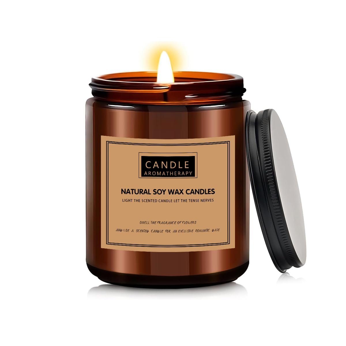 ChoqakQAr teal bottle candle displayed as a stylish decor accent