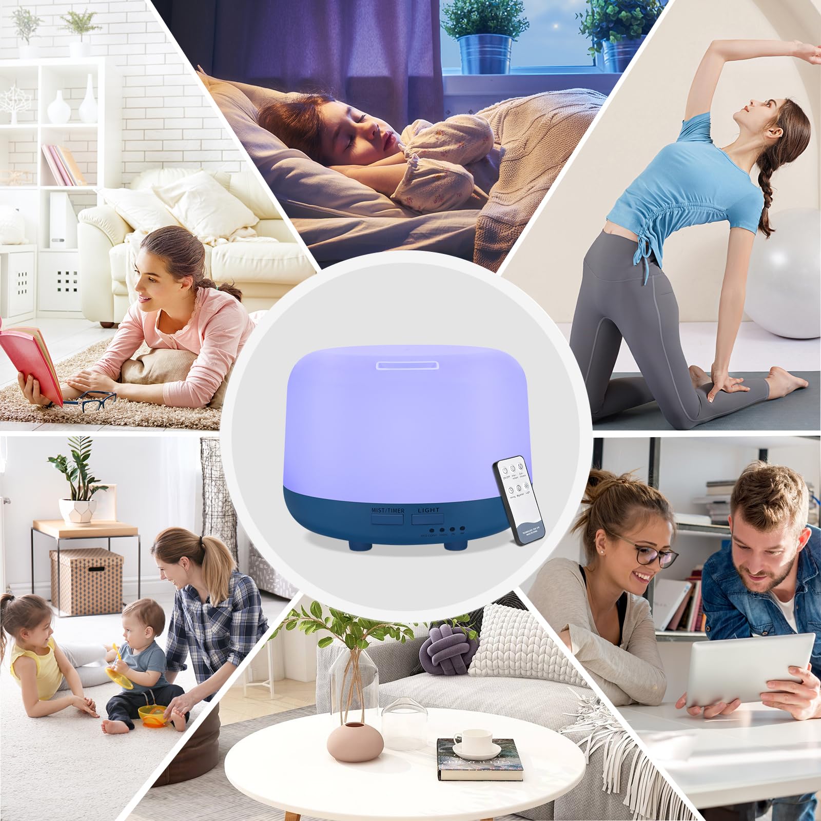 CHOUWEEK BPA-free diffuser material designed for safe home use.