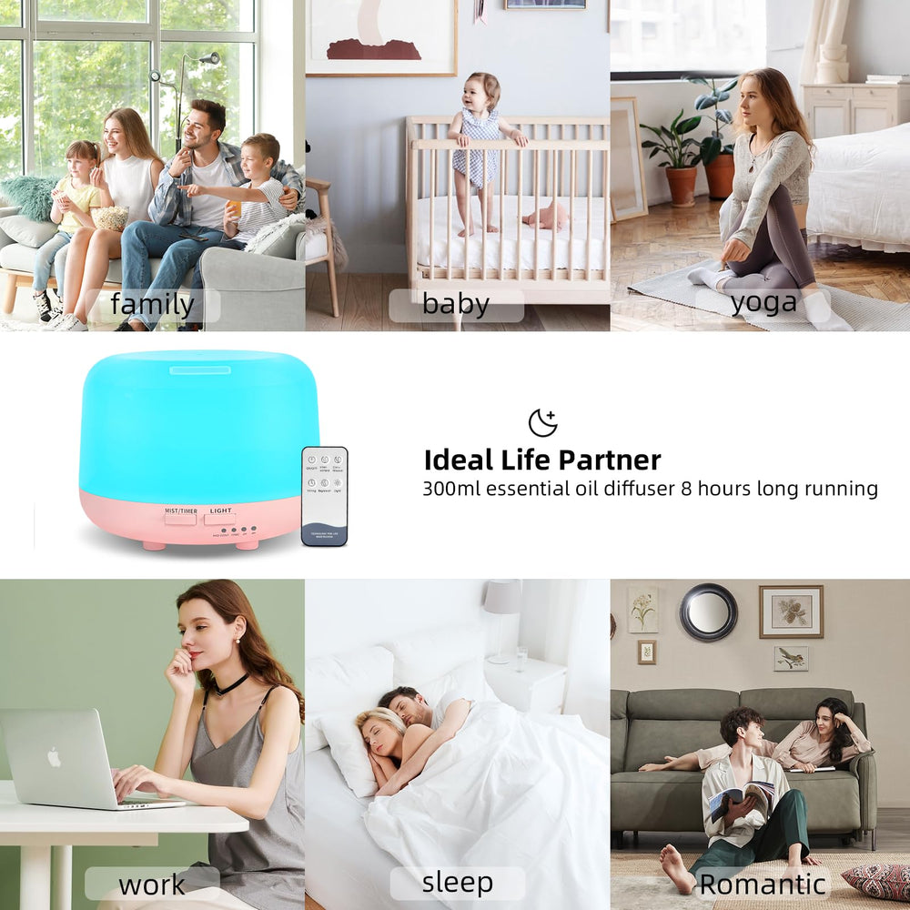 CHOUWEEK 300ml water tank enables lasting fragrance