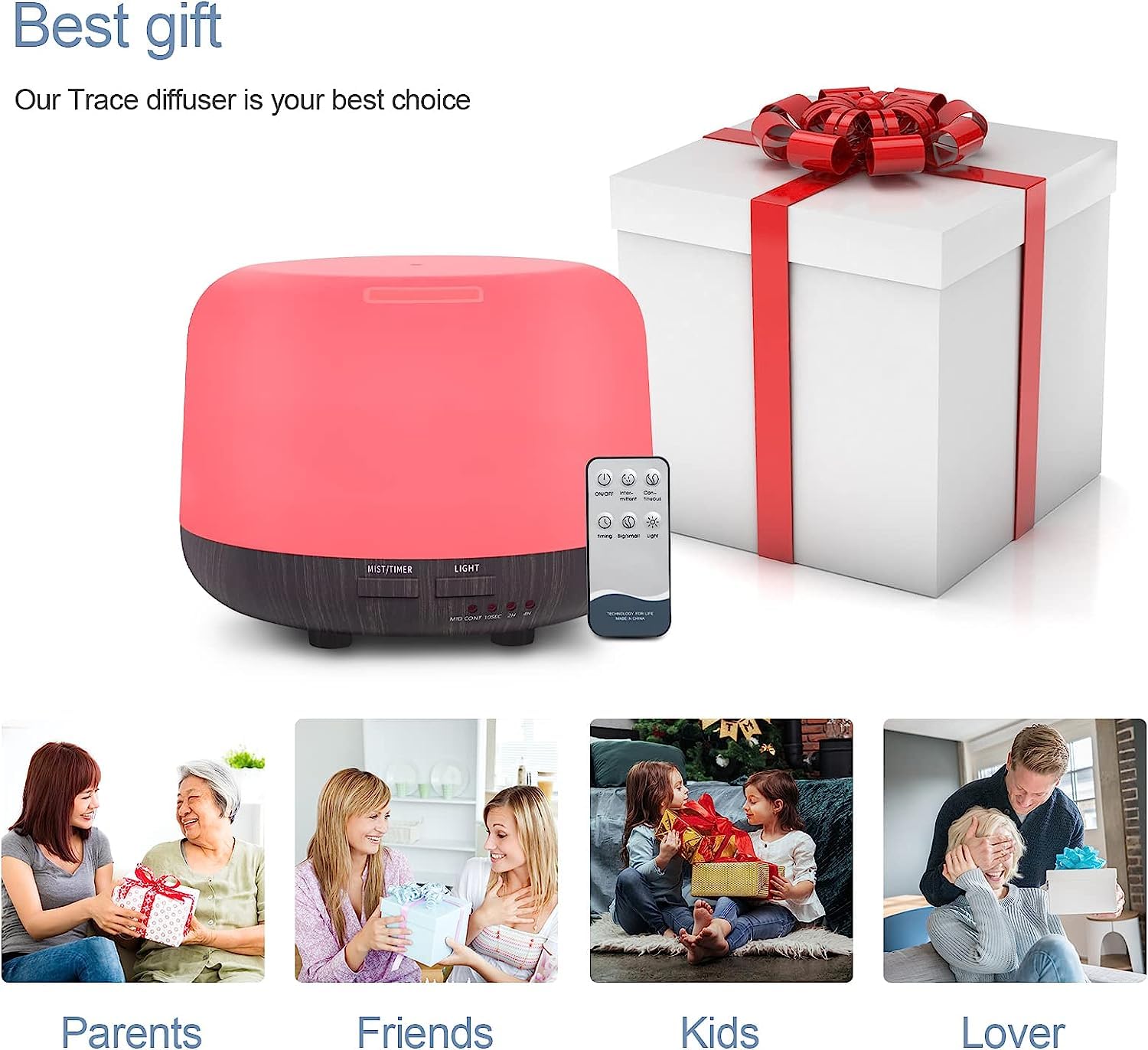 CHOUWEEK gift diffuser makes a thoughtful present for friends and family.